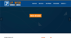 Desktop Screenshot of jpwebdesignandmedia.com